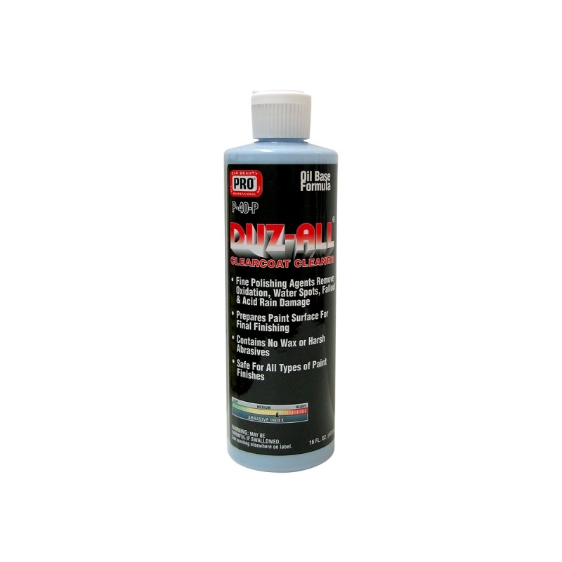 DUZ-ALL CLEARCOAT CLEANER