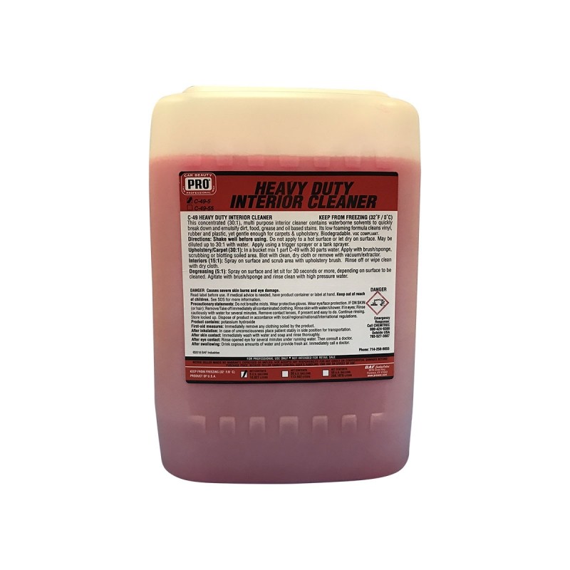HEAVY DUTY INTERIOR CLEANER
