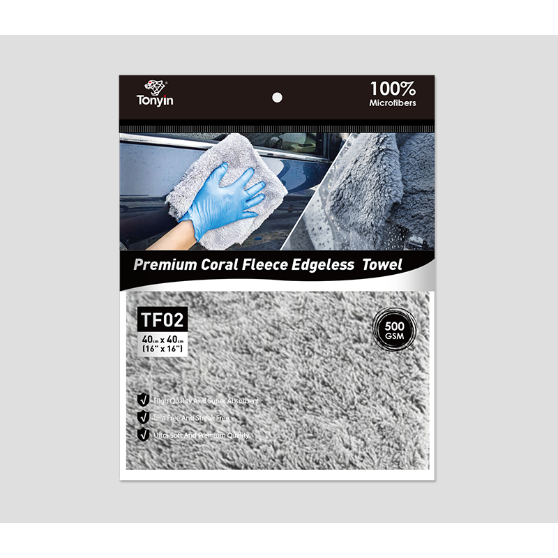PREMIUM CORAL FLEECE EDGELESS TOWEL(40 X 40) - TF02