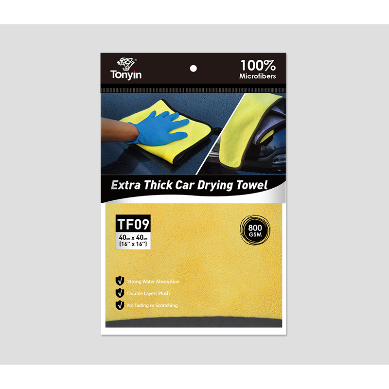 EXTRA THICK CAR DRYING TOWEL (40X40cm, 16"x16") -TF09