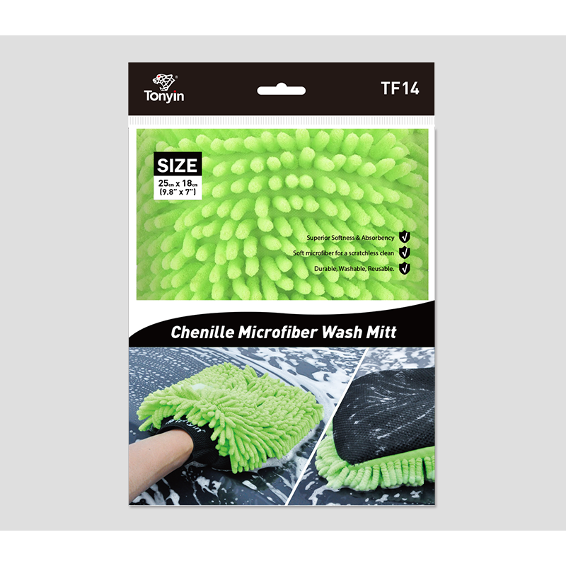 TONYIN CHENILLE MICROFIBER WASH MITT