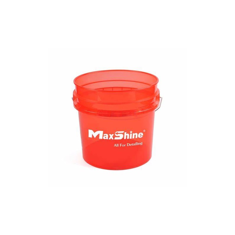 MAXSHINE DETAILING BUCKET 13L(green,black,red)