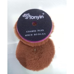 WOOL POLISH PAD 6" COARSE PLUS