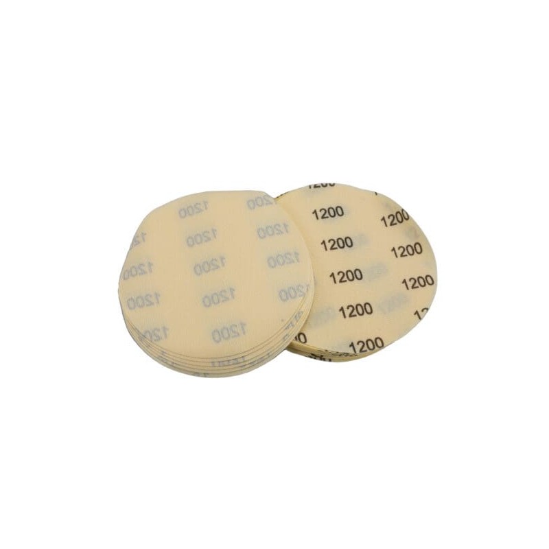 P1200 DRY SUPER FLEXIBLE SANDING DISCS 6"(152mm) 25pcs/pack
